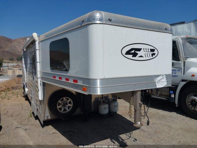  Salvage Goose Neck Horse Trailer