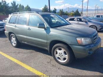  Salvage Toyota Highlander