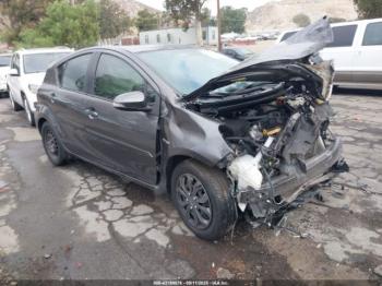  Salvage Toyota Prius c