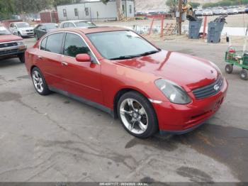  Salvage INFINITI G35