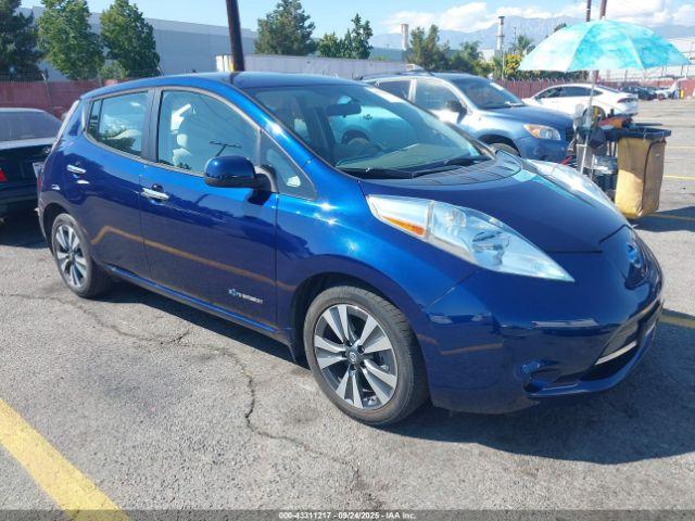  Salvage Nissan LEAF