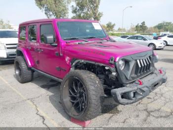  Salvage Jeep Wrangler