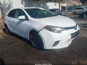  Salvage Toyota Corolla