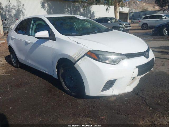  Salvage Toyota Corolla