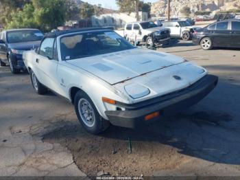  Salvage Triumph Car Tr8