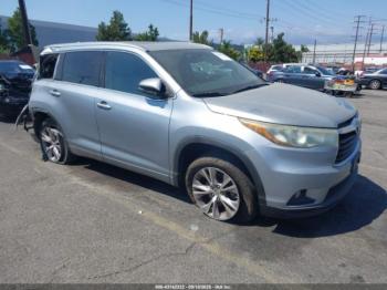  Salvage Toyota Highlander