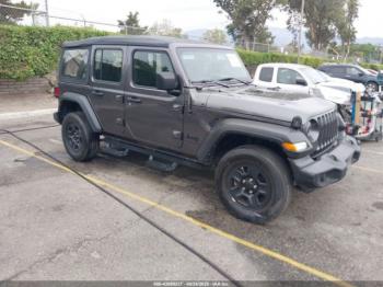  Salvage Jeep Wrangler