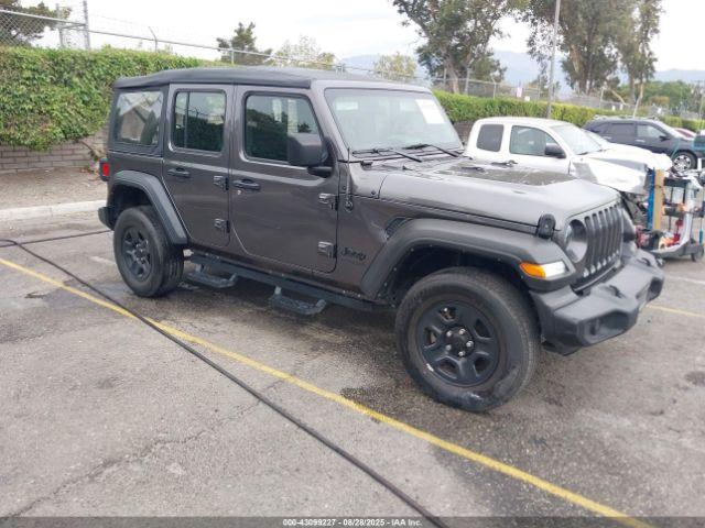  Salvage Jeep Wrangler