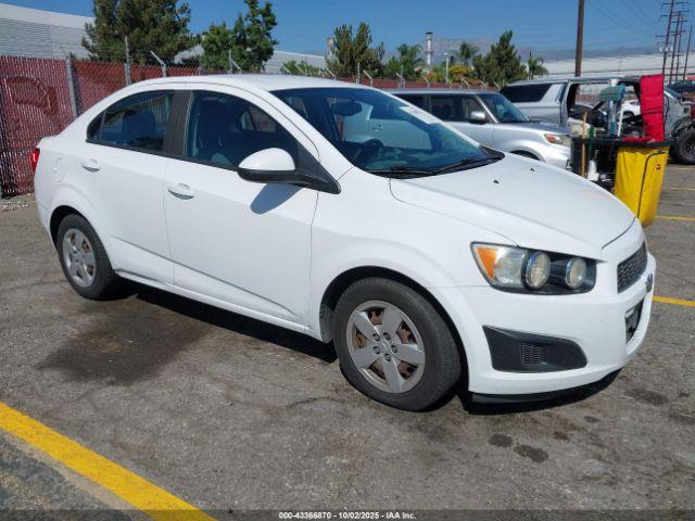 Salvage Chevrolet Sonic