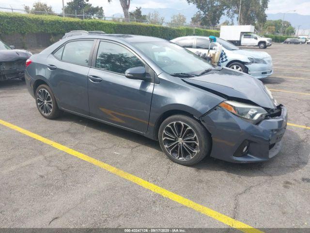  Salvage Toyota Corolla