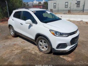  Salvage Chevrolet Trax
