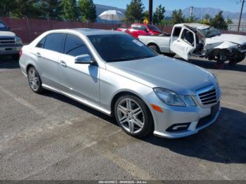  Salvage Mercedes-Benz E-Class