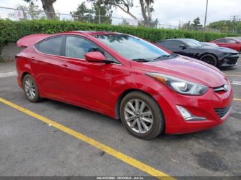  Salvage Hyundai ELANTRA