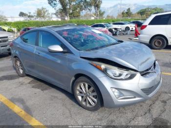 Salvage Hyundai ELANTRA