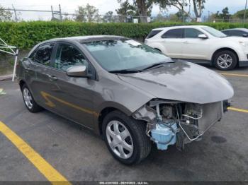  Salvage Toyota Corolla