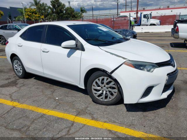  Salvage Toyota Corolla