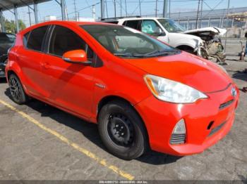  Salvage Toyota Prius c