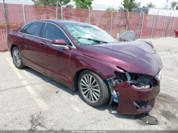  Salvage Lincoln MKZ