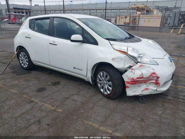  Salvage Nissan LEAF
