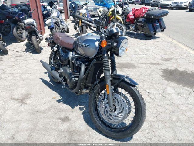  Salvage Triumph Motorcycle Bonneville