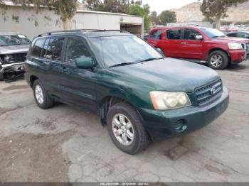  Salvage Toyota Highlander