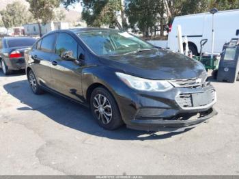  Salvage Chevrolet Cruze