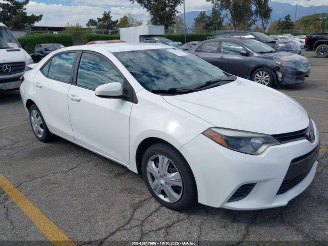  Salvage Toyota Corolla