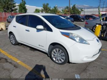  Salvage Nissan LEAF