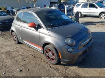  Salvage FIAT 500e