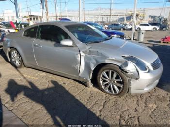  Salvage INFINITI G35