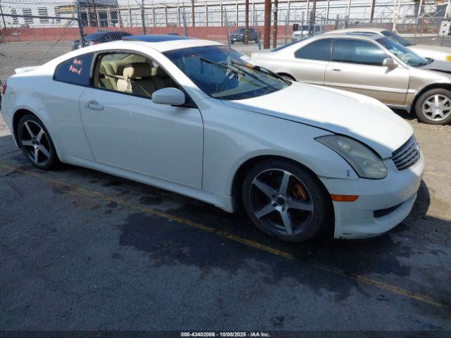  Salvage INFINITI G35