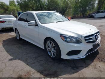  Salvage Mercedes-Benz E-Class