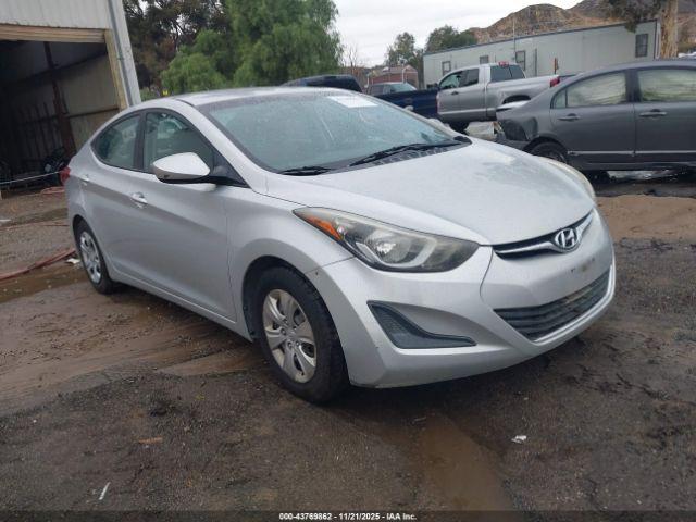  Salvage Hyundai ELANTRA