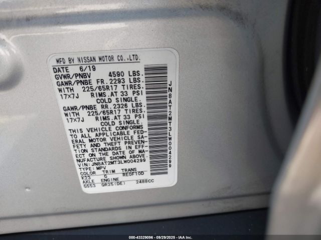 Nissan Rogue S Fwd Image 13