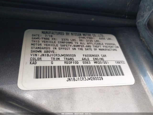 Nissan Rogue S Image 10