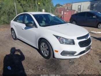  Salvage Chevrolet Cruze
