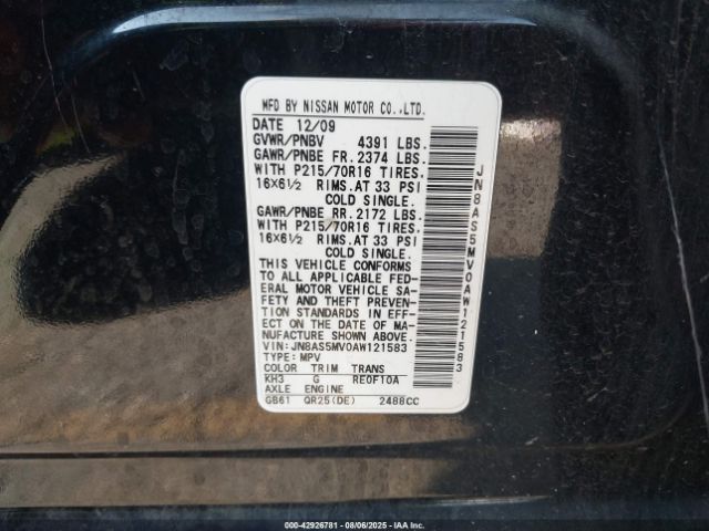 Nissan Rogue S Image 16