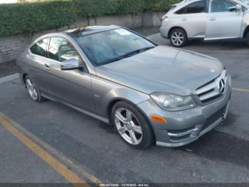  Salvage Mercedes-Benz C-Class