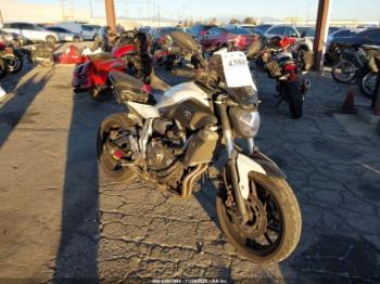  Salvage Yamaha Fz07