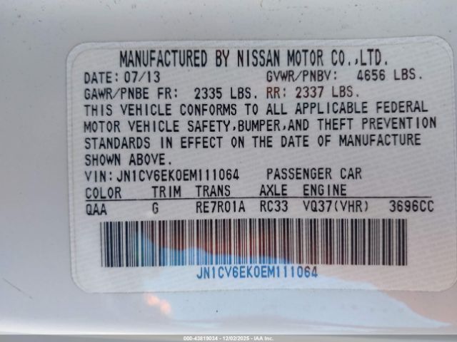 INFINITI Q60 Journey Image 6