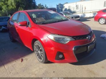  Salvage Toyota Corolla