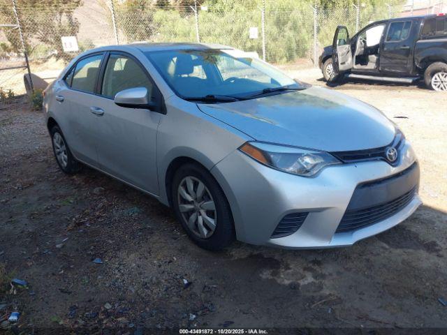  Salvage Toyota Corolla