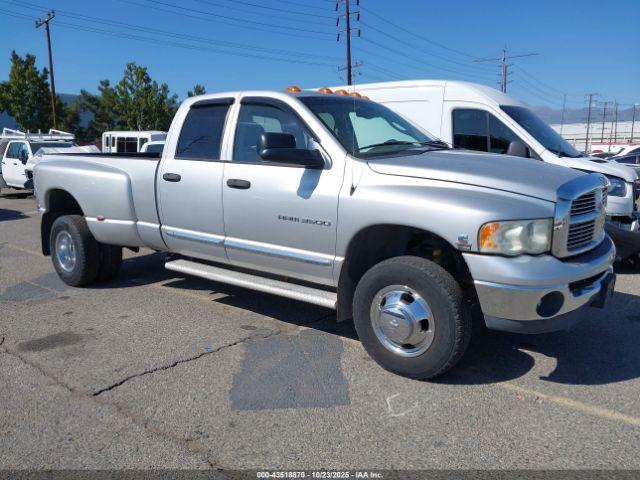  Salvage Dodge Ram 3500