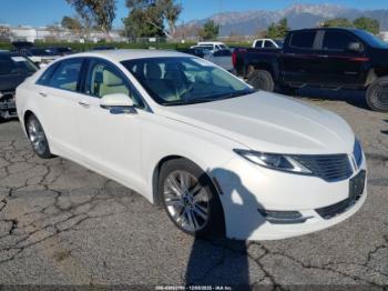  Salvage Lincoln MKZ