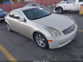  Salvage INFINITI G35