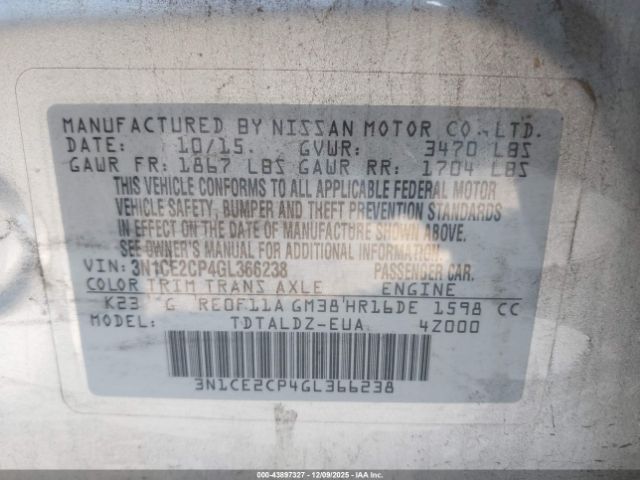 Nissan Versa Image 9