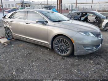  Salvage Lincoln MKZ Hybrid