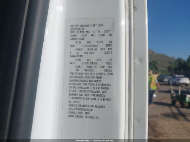 Ram Promaster High Roof 159 Wb Image 10