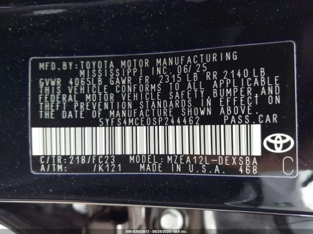 Toyota Corolla Se Image 11