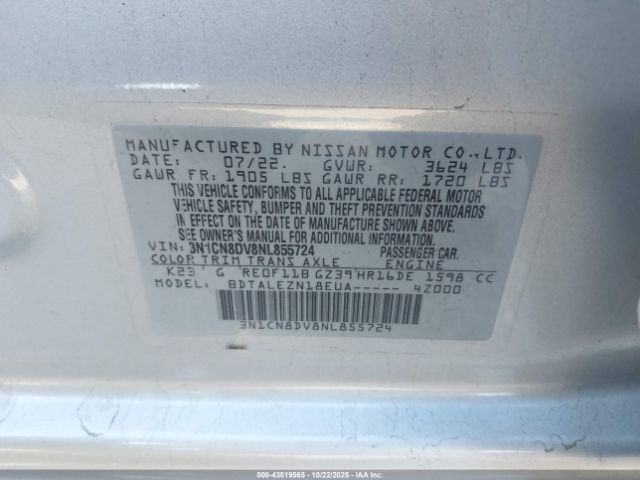 Nissan Versa 1.6 S Xtronic Cvt Image 15